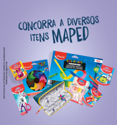 Promoção Quer concorrer a um Kit Maped?