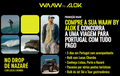 Promoção Waaw No Drop de Nazaré com Lucas Chumbo