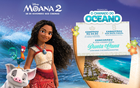 Promoção Walt Disney O Chamado do Oceano