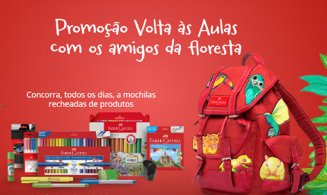 Promoção Voltas as Aulas com Os Amigos da Floresta