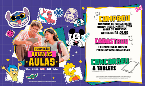 Promoção Disney Volta às Aulas O Melhor Primeiro Dia