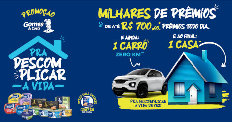 Promoção Gomes da Costa Pra Descomplicar a Vid
