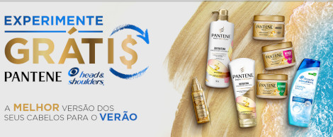 Promoção Experimente Grátis Pantene e H&S