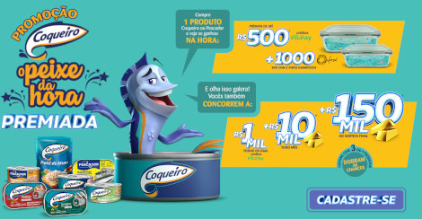 Promoção Coqueiro O Peixe da Hora Premiada 2025