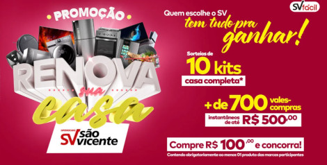 Promoção São Vicente Renova Sua Casa 2025
