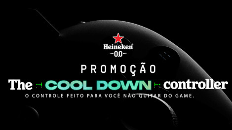 Promoção Heineken 0.0 The Cool Down Controller 2025