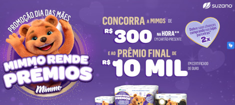 Promoção Mimmo Dia das Mães 2025