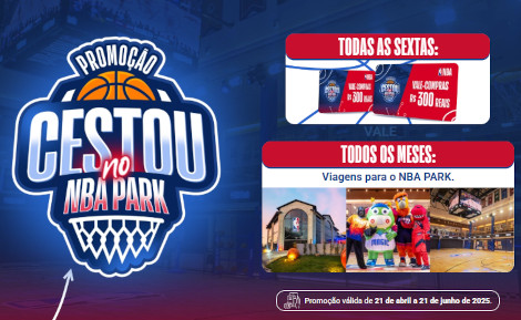 Promoção Cestou no NBA Park