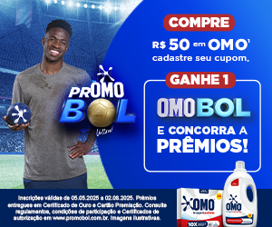 Promoção Omo Promobol 2025