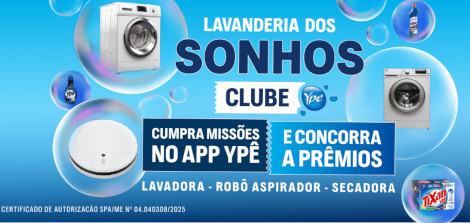 Promoção Lavanderia dos Sonhos Ypê 2025