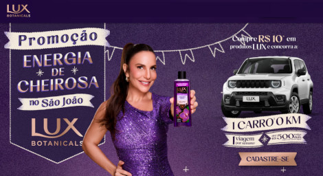 Promoção Lux Energia de Cheirosa no São João