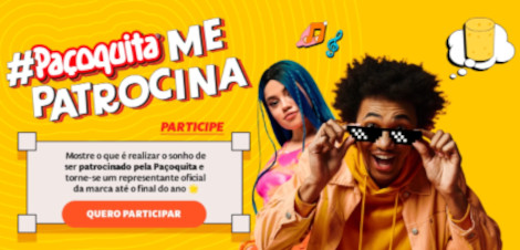 Promoção Paçoquita Me Patrocina