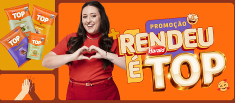 Promoção Rendeu É Top Harald 2025