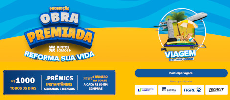 Promoção Obra Premiada 2025