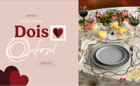 Promoção Mesa Para Dois Oxford 2025