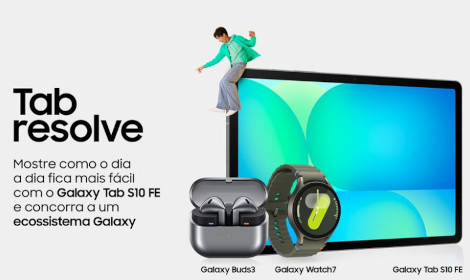 Promoção Samsung Galaxy Tab S10 FE Concurso de Criatividade