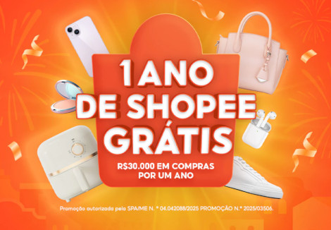 Promoção 1 Ano De Shopee Grátis 7.7