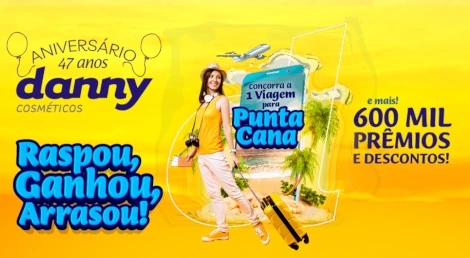 Promoção Aniversário 47 Anos Danny Cosméticos