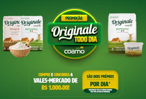 Promoção COAMO Originale Todo Dia 2025