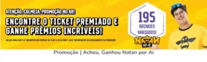 Promoção Natan por Aí Panini 2025