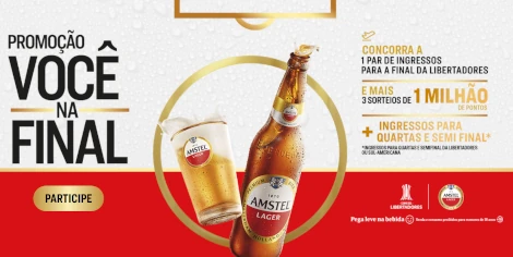 Promoção Amstel Você na Final 2025