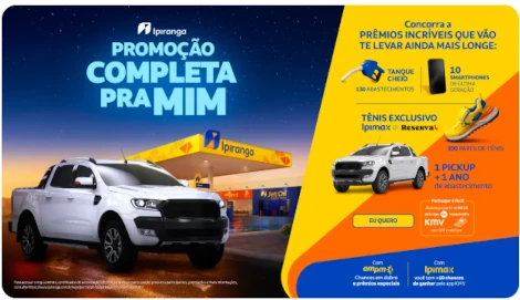 Promoção Completa Pra Mim Ipiranga 2025