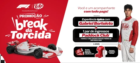 Promoção KitKat 2025 Break da Torcida