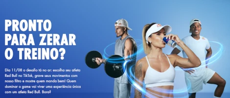 Promoção Red Bull Athlete Challenge Zerando o Treino