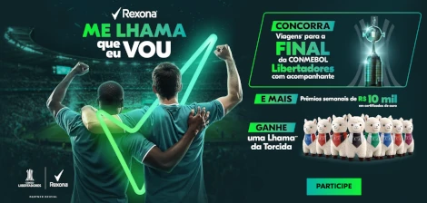 Promoção Rexona Me Lhama Que Eu Vou 2025