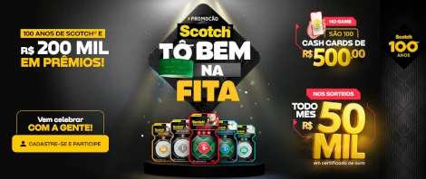 Promoção Tô Bem na Fita 3M 2025
