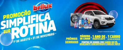 Promoção Brilux Simplifica Sua Rotina 2025