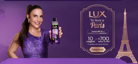 Promoção Lux Te Leva a Paris 2025