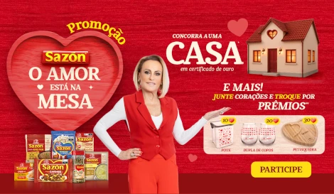 Promoção Sazón O Amor Está na Mesa 2025