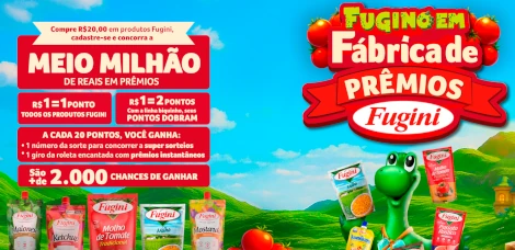 Promoção Fábrica de Prêmios Fugini