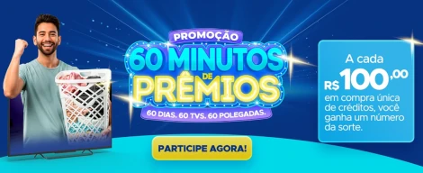 Promoção 60 Minutos de Prêmios 2025