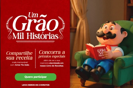 Concurso Cultural Tio João Um Grão, Mil Histórias