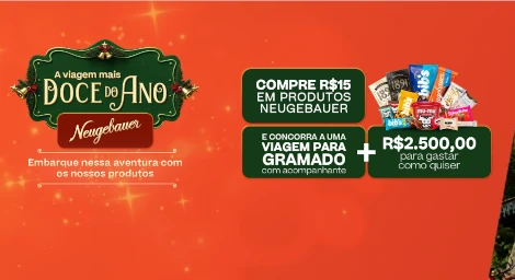 Promoção Neugebauer A Viagem Mais Doce do Ano para Gramado