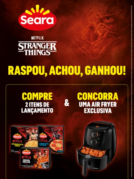 Promoção Seara Stranger Things