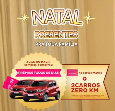 Promoção Natal Premiado Marisa 2025