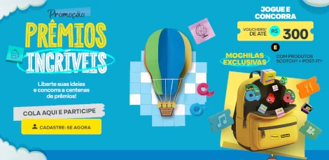 Promoção Prêmios Incríveis 3M 2025