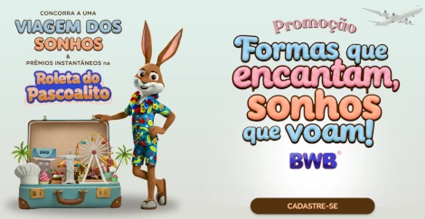 Promoção BWB Páscoa Premiada 2026
