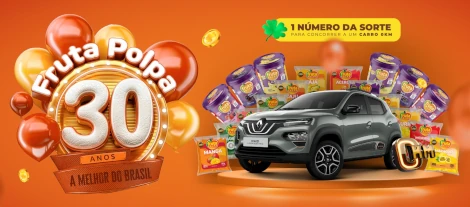 Promoção Fruta Polpa 30 Anos
