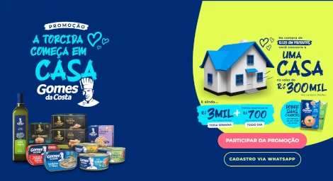 Promoção Gomes da Costa A Torcida Começa em Casa