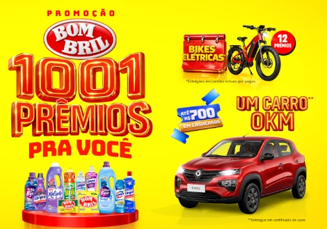 Promoção 1001 Prêmios Pra Você Bombril 2026