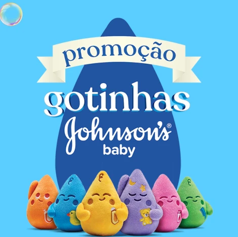 Promoção Johnson's Baby Pelúcia Gotinhas 2026