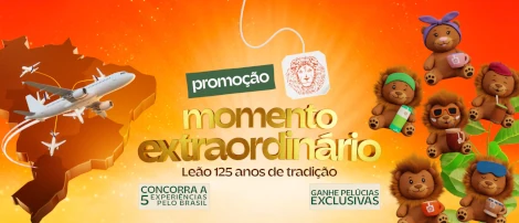 Promoção Momento Extraordinário Leão 125 Anos 
