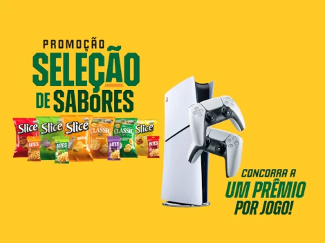 Promoção Seleção de Sabores Slice e Bites 2026