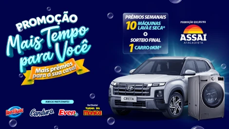 Promoção Assaí Mais Tempo Para Você 2026