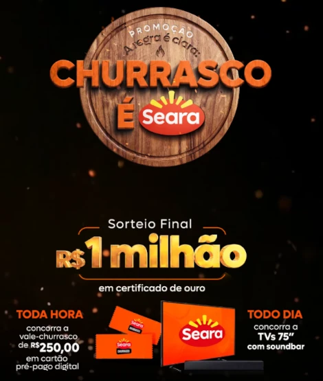 Promoção A Regra é Clara Churrasco é Seara