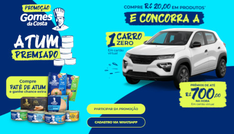 Promoção Gomes da Costa Atum Premiado